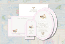Load image into Gallery viewer, Pink Duckling Baby Shower Theme Invitation