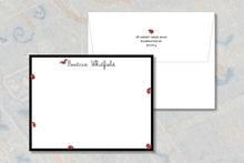 Load image into Gallery viewer, Personalized Ladybug Stationery