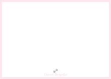 Load image into Gallery viewer, Pink Monogram Girl Birth Announcement
