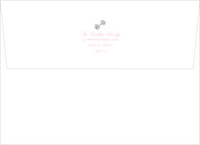 Load image into Gallery viewer, Pink Monogram Girl Birth Announcement