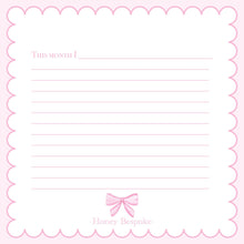 Load image into Gallery viewer, Watercolor Pink Bow Milestone Cards