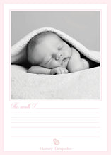Load image into Gallery viewer, Watercolor Butterfly Baby Milestone Cards