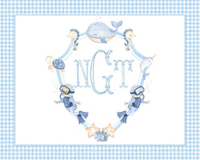 Load image into Gallery viewer, Watercolor Ocean Themed Nursery Art Prints