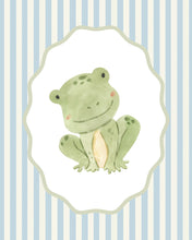 Load image into Gallery viewer, Watercolor Nursery Art Prints with Duck, Frog, and Snail
