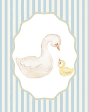 Load image into Gallery viewer, Watercolor Nursery Art Prints with Duck, Frog, and Snail
