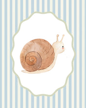 Load image into Gallery viewer, Watercolor Nursery Art Prints with Duck, Frog, and Snail