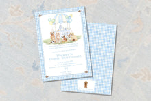 Load image into Gallery viewer, Snips and Snails Puppy Birthday Invitation | Watercolor Puppy Party Invite for Boys
