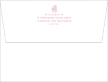 Load image into Gallery viewer, Personalized Ballet Stationery | Pink Pointe Shoes Note Cards
