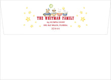 Load image into Gallery viewer, Circus Birthday Invitation | Under the Big Top Party Invite

