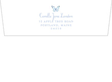 Load image into Gallery viewer, Watercolor Butterfly Stationery | Personalized Thank You Notes | Grandmillennial Gift
