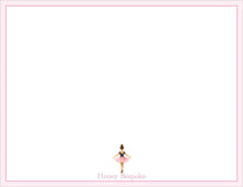 Load image into Gallery viewer, Ballerina Stationery Set | Watercolor Ballet Notecards | Dancer Notes
