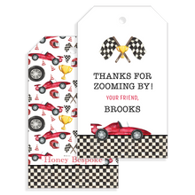 Load image into Gallery viewer, Race Car Gift Tags

