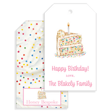 Load image into Gallery viewer, Birthday Cake Gift Tags
