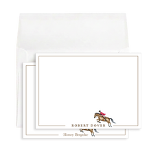 Load image into Gallery viewer, Equestrian Jump Stationery
