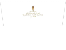 Load image into Gallery viewer, Personalized College of Charleston Stationery - COC Cougars Graduation Gift Ideas
