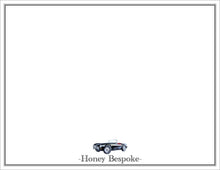 Load image into Gallery viewer, Personalized Classic Cobra Car Notecards | Vintage Car Stationery | Custom Name
