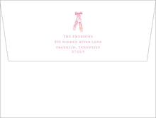 Load image into Gallery viewer, Personalized Ballerina Note Cards | Custom Ballet Stationery
