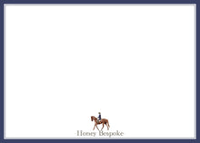 Load image into Gallery viewer, Equestrian Stationery Set | Horse Notecards | Personalized Horse Gift
