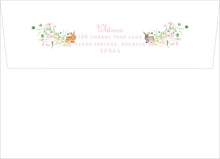 Load image into Gallery viewer, First Birthday Bunny Invitation for Girl – Some Bunny Theme
