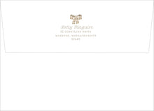 Load image into Gallery viewer, Pink Duckling Thank You Cards | Baby Shower Gingham Stationery Set
