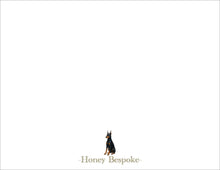 Load image into Gallery viewer, Doberman Pinscher Stationery | Watercolor Notecards

