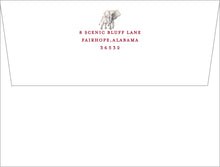 Load image into Gallery viewer, The image is a white envelope with a red address label that reads "8 SCenic Bluff Lane, Fairhope, Alabama 36362".
