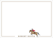 Load image into Gallery viewer, Personalized Equestrian Stationery | Horse Notecards | Thank You Notes
