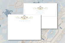 Load image into Gallery viewer, Bee Themed Stationery | Custom Southern Preppy Set With Watercolor Bee Cards
