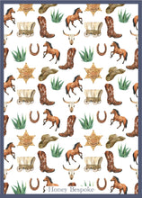 Load image into Gallery viewer, Wild One Cowboy Birthday Invitation | Western 1st Party Invite
