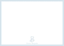 Load image into Gallery viewer, Teddy Bear Birth Announcement Photo Card | Monogram Newborn Announcement | Classic Gingham
