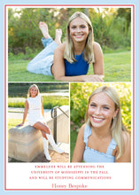 Load image into Gallery viewer, Ole Miss Graduation Announcement

