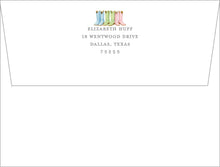 Load image into Gallery viewer, Cowgirl Boot Stationery | Texas Personalized Notecards
