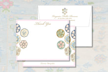 Load image into Gallery viewer, Personalized Chinoiserie Stationery | Elegant Thank You Notes

