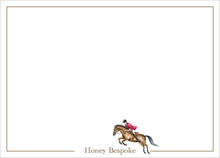 Load image into Gallery viewer, Personalized Equestrian Stationery | Horse Notecards | Thank You Notes
