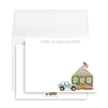 Load image into Gallery viewer, Nantucket Hydrangea Stationery
