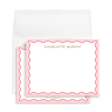 Load image into Gallery viewer, Pink Scallop Stationery
