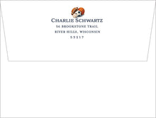Load image into Gallery viewer, Personalized Sports Stationery | Custom Note Cards | Boy's Stationery Set
