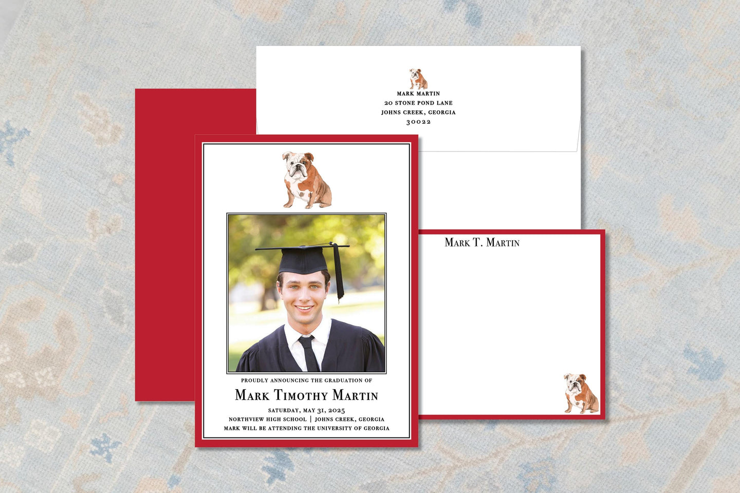 University of Georgia Graduation Announcement