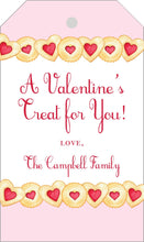Load image into Gallery viewer, Valentines Cookies Treats Gift Tags

