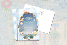 Load image into Gallery viewer, Nursery Rhyme Baby Shower Invitation | Storybook Shower Invite | Preppy
