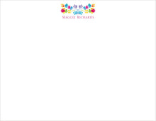 Load image into Gallery viewer, Fiesta Thank You Cards | Watercolor Otomi Mexican Design
