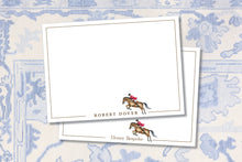 Load image into Gallery viewer, Personalized Equestrian Stationery | Horse Notecards | Thank You Notes
