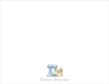 Load image into Gallery viewer, Personalized Recipe Cards | Watercolor Mixer | Bridal Shower Recipe Card

