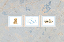 Load image into Gallery viewer, Watercolor Boy Nursery Art Prints | Classic Baby Room Wall Art Set

