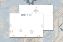Load image into Gallery viewer, Personalized Baseball Stationery | Watercolor Baseball Notecards
