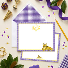 Load image into Gallery viewer, LSU Tigers Stationery | Personalized Louisiana State University Graduation Gifts
