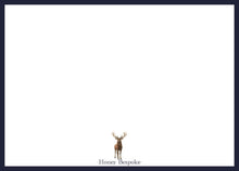 Load image into Gallery viewer, Personalized Hunting Stationery | Deer Stag Notecards | Hunter Gift
