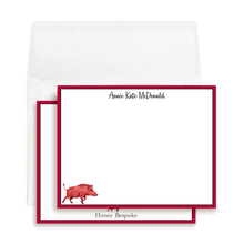 Load image into Gallery viewer, Arkansas Stationery | Razorbacks
