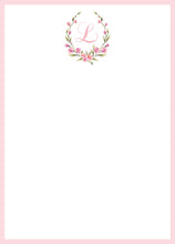 Load image into Gallery viewer, Floral Wreath Stationery | Elegant Thank You Cards | Ladies Note Cards
