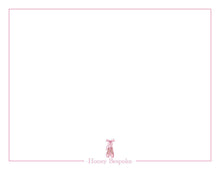 Load image into Gallery viewer, Personalized Ballerina Stationery | Pink Ballet Note Cards
